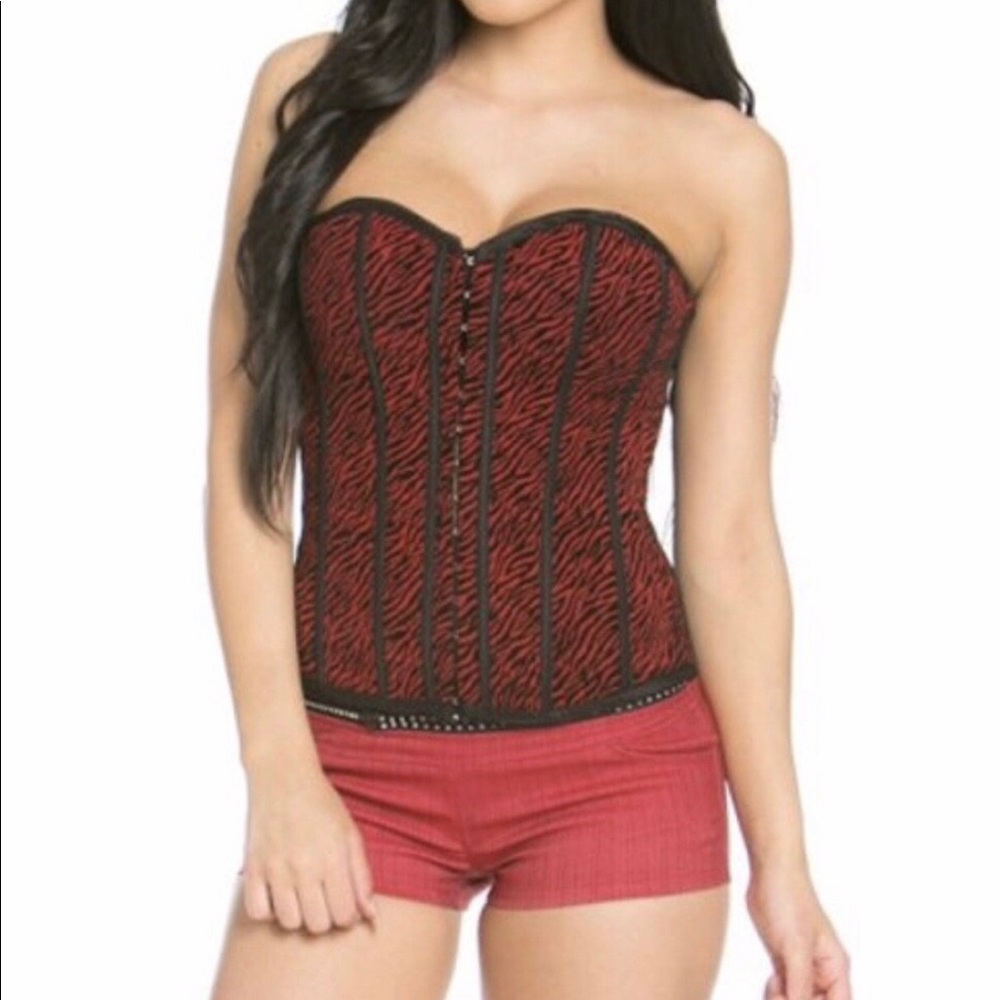 😍💋Zebra Print Corset💋😍